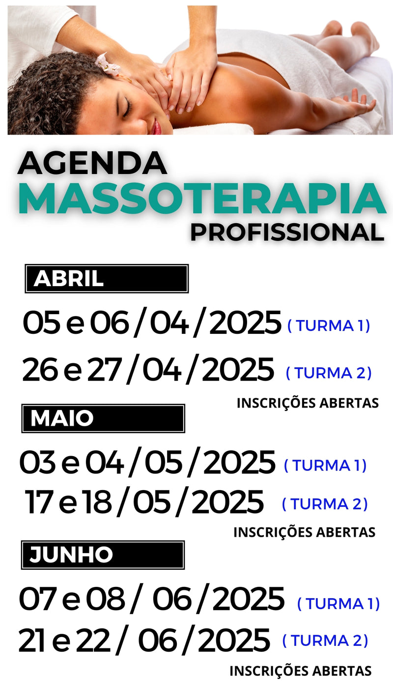 CURSO DE MASSOTERAPIA PROFISSIONAL