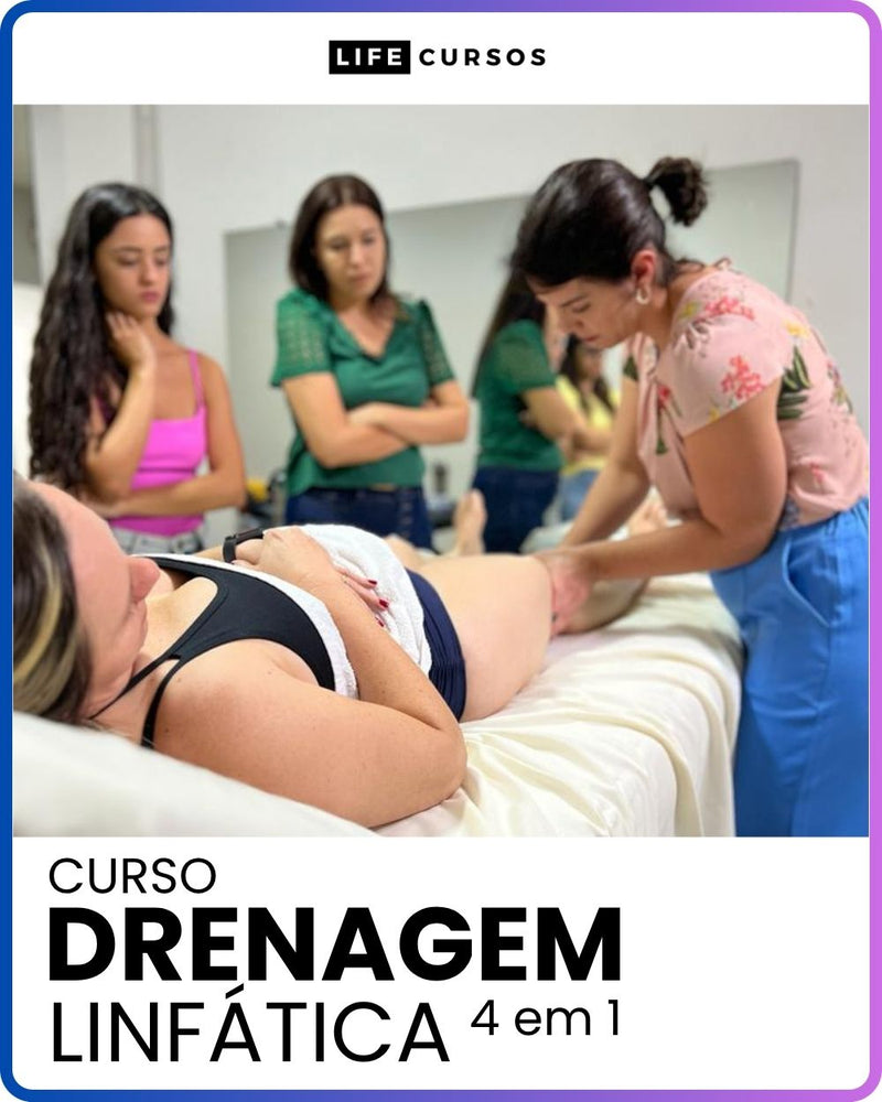 CURSO DE DRENAGEM LINFÁTICA