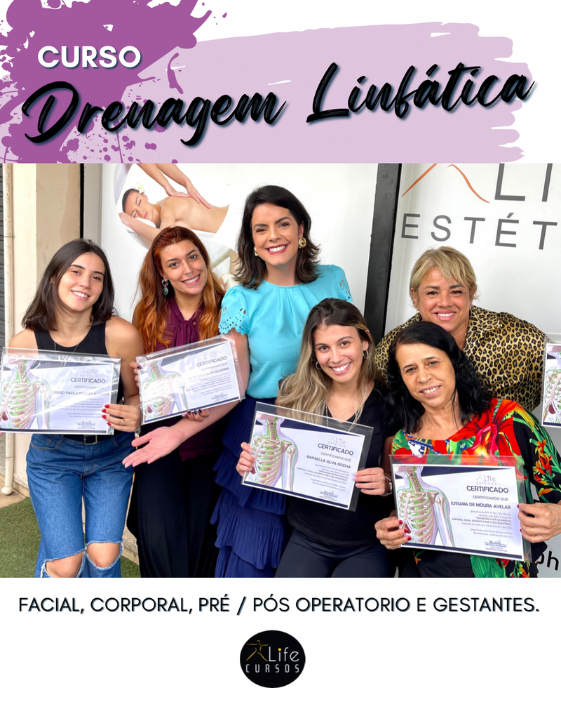 CURSO DE DRENAGEM LINFÁTICA