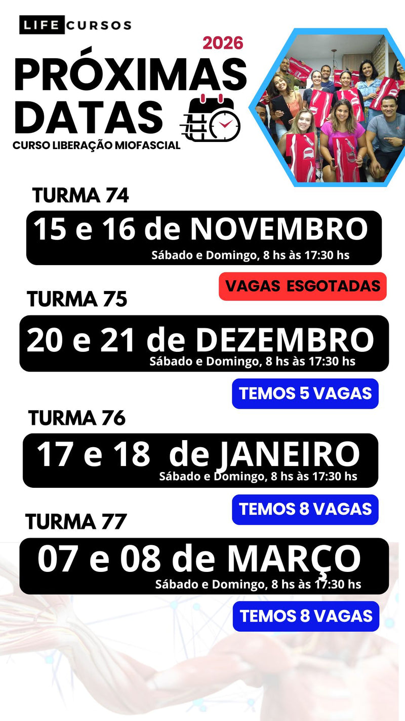 CURSO DE LIBERAÇÃO MIOFASCIAL + VENTOSATERAPIA