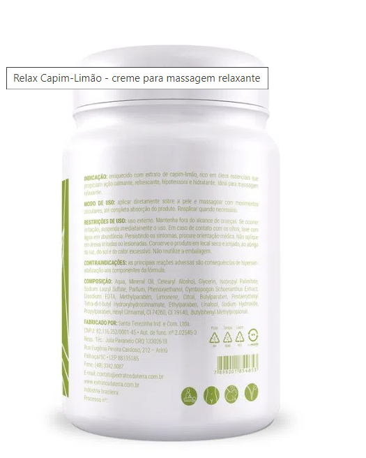 CREME CAMPIM-LIMÃO