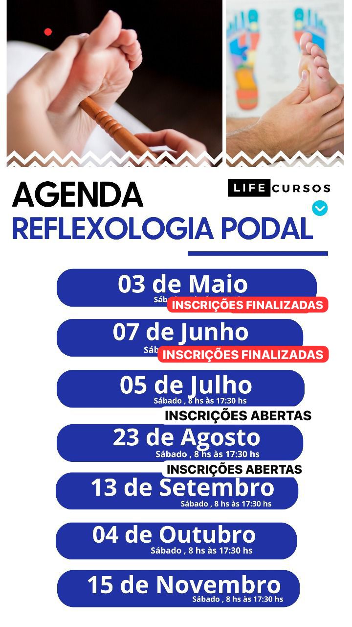Curso Reflexologia Podal