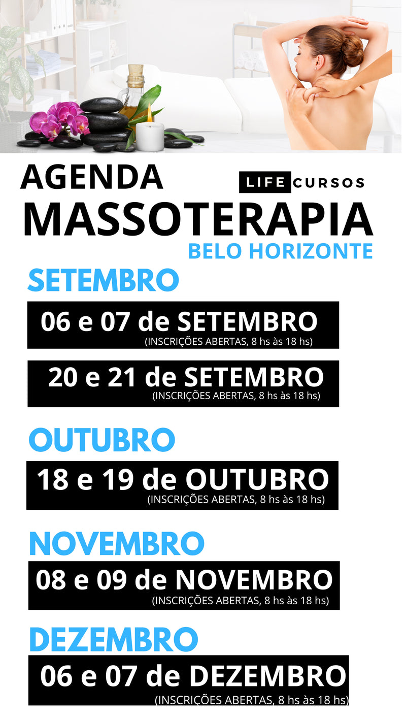 Curso de Massoterapia em BH